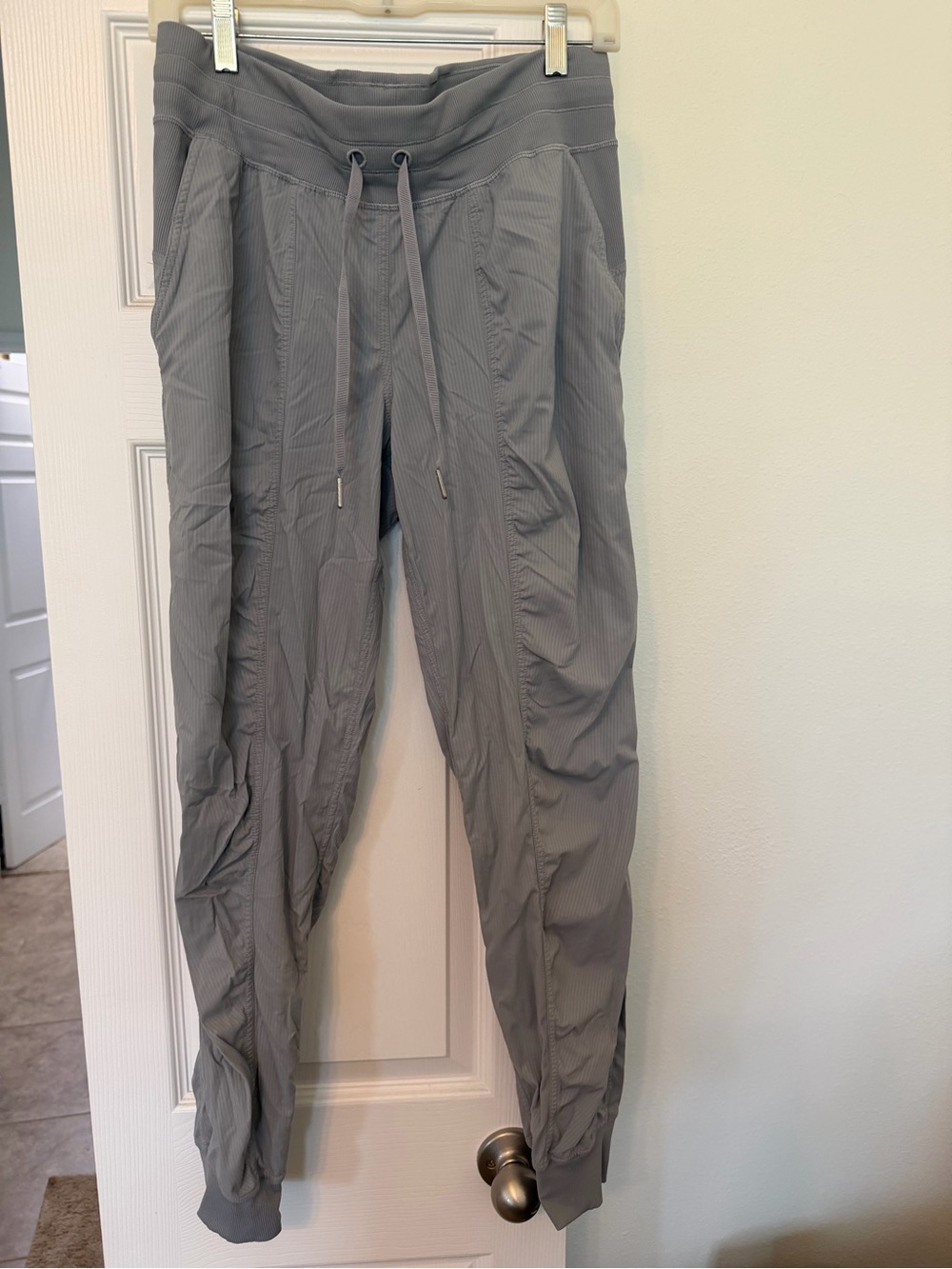 lululemon athletica Lightweight Gray Drawstring Joggers